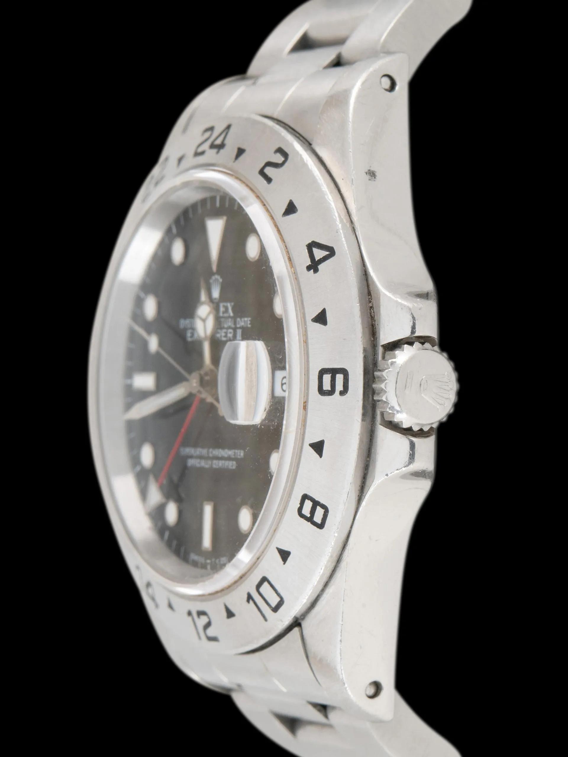 1990 Rolex Explorer II (Ref. 16570) Black Dial W/ Papers