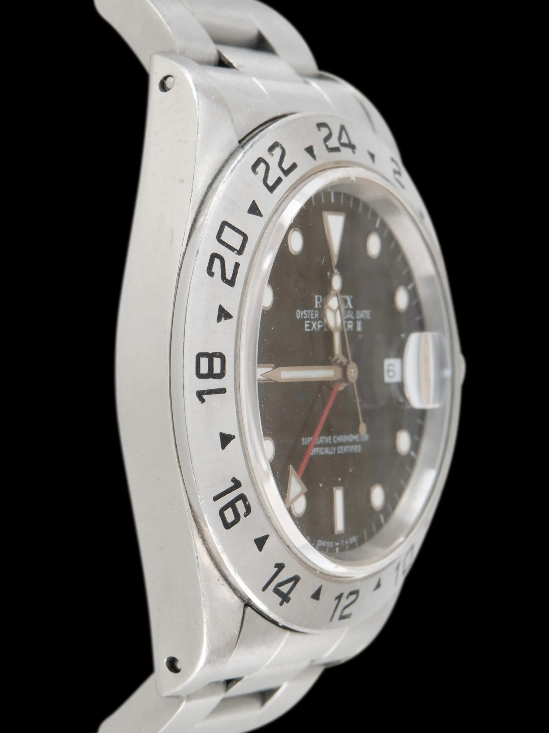 1990 Rolex Explorer II (Ref. 16570) Black Dial W/ Papers