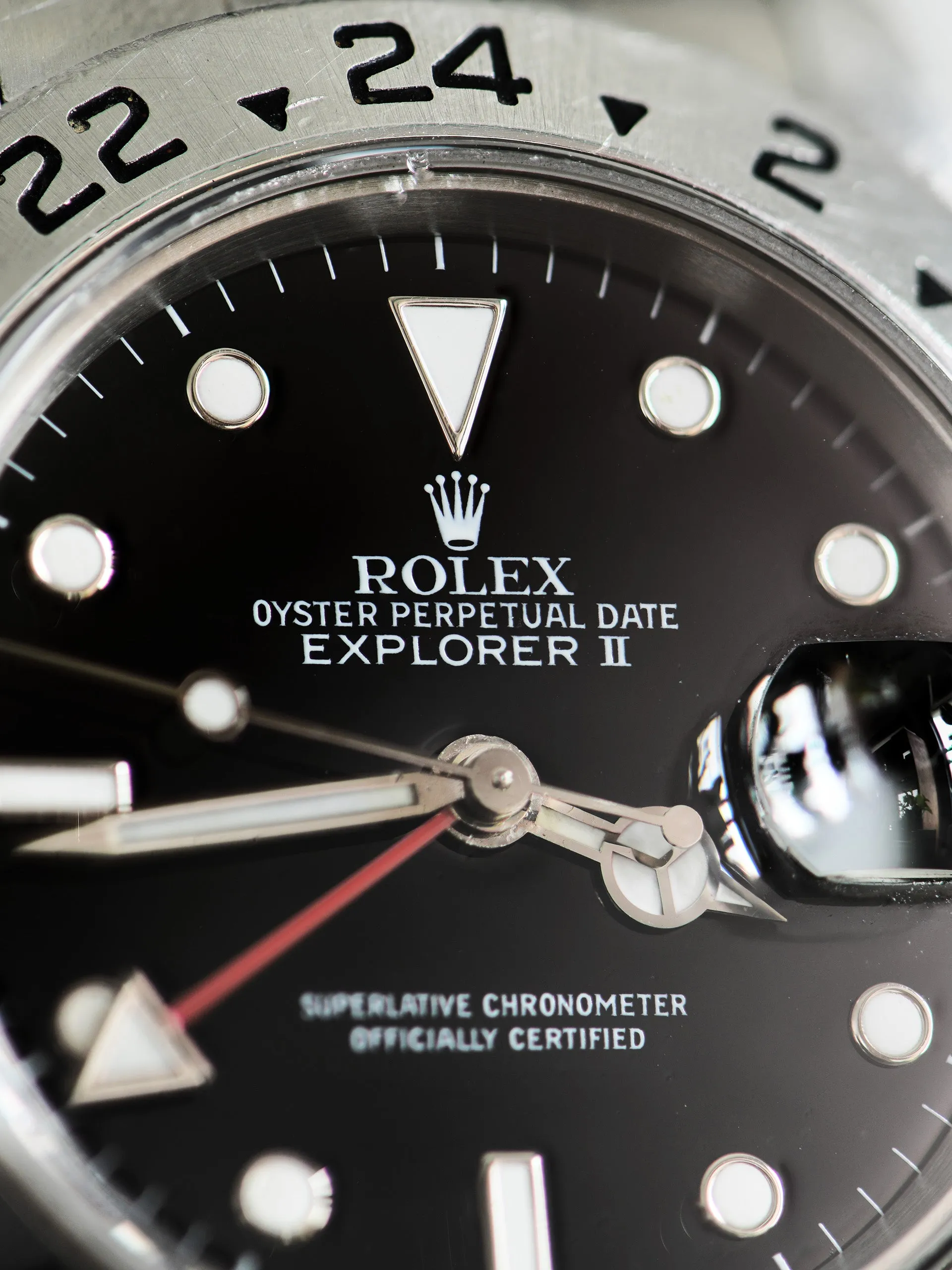 1990 Rolex Explorer II (Ref. 16570) Black Dial W/ Papers