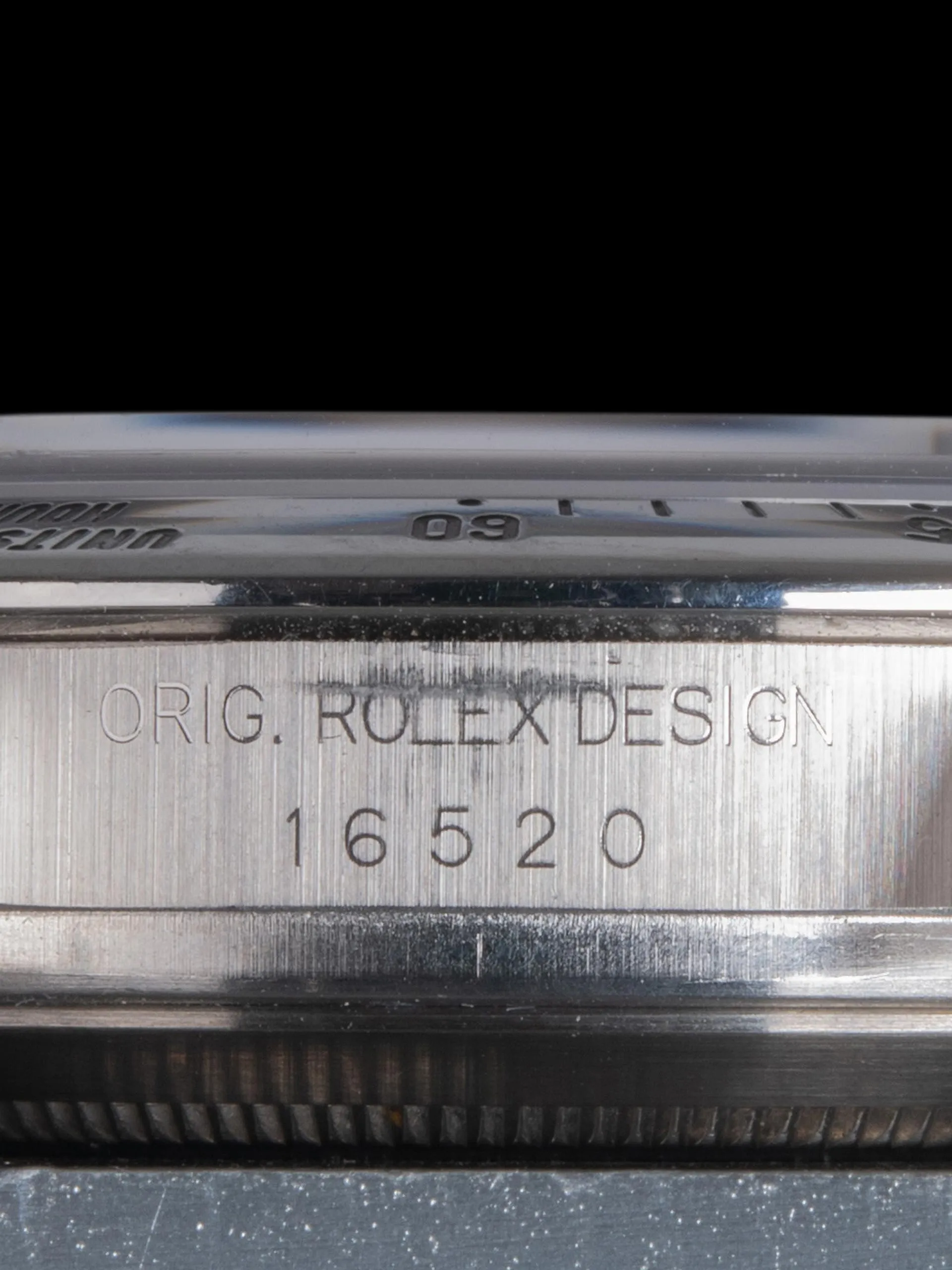 1995 Rolex Zenith Daytona (Ref. 16520) Black Mk. IV Dial W/ Rolex Service Card & Document