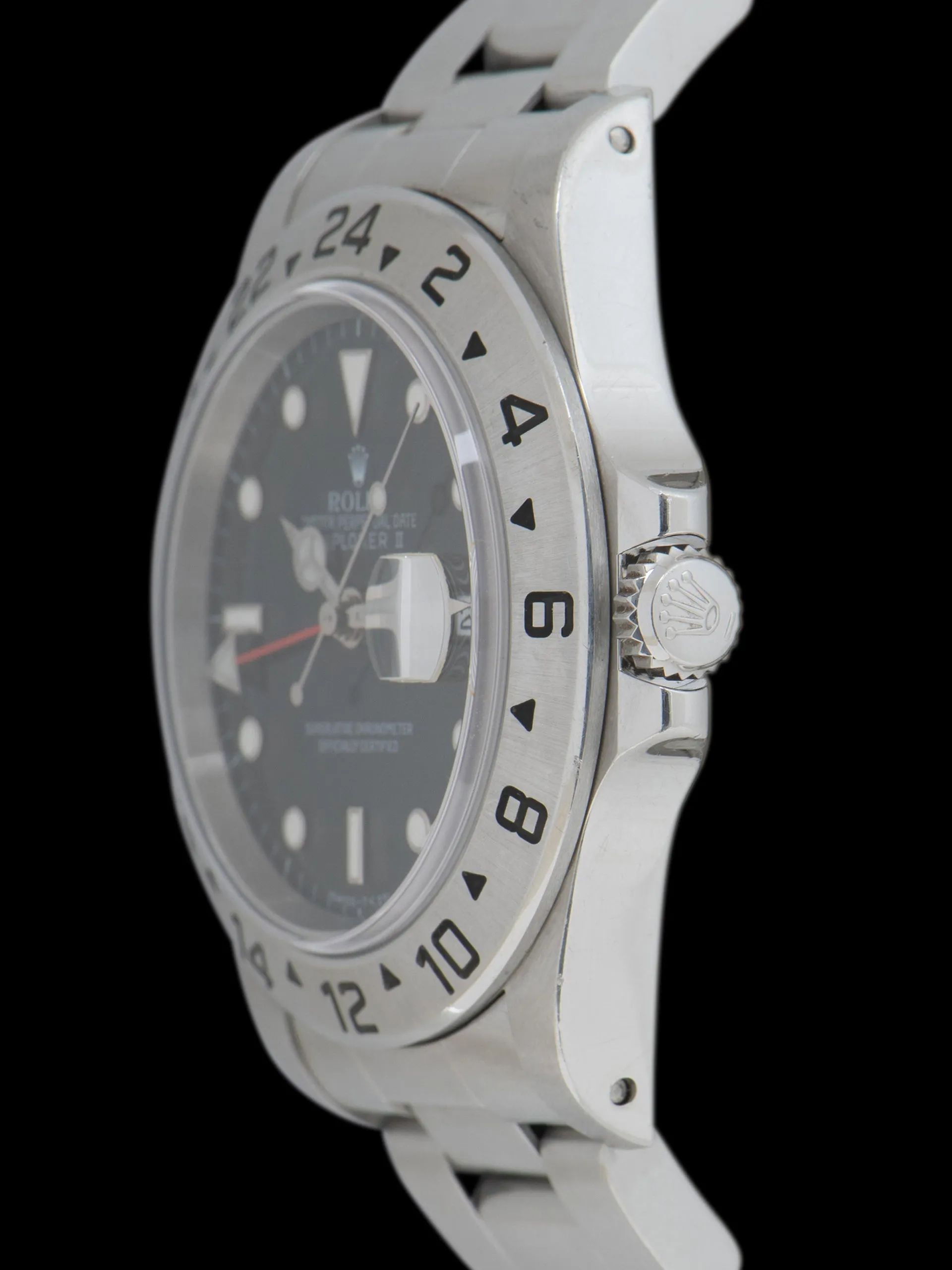 1997 Rolex Explorer II (Ref. 16570) Black Dial W/ Box & Papers