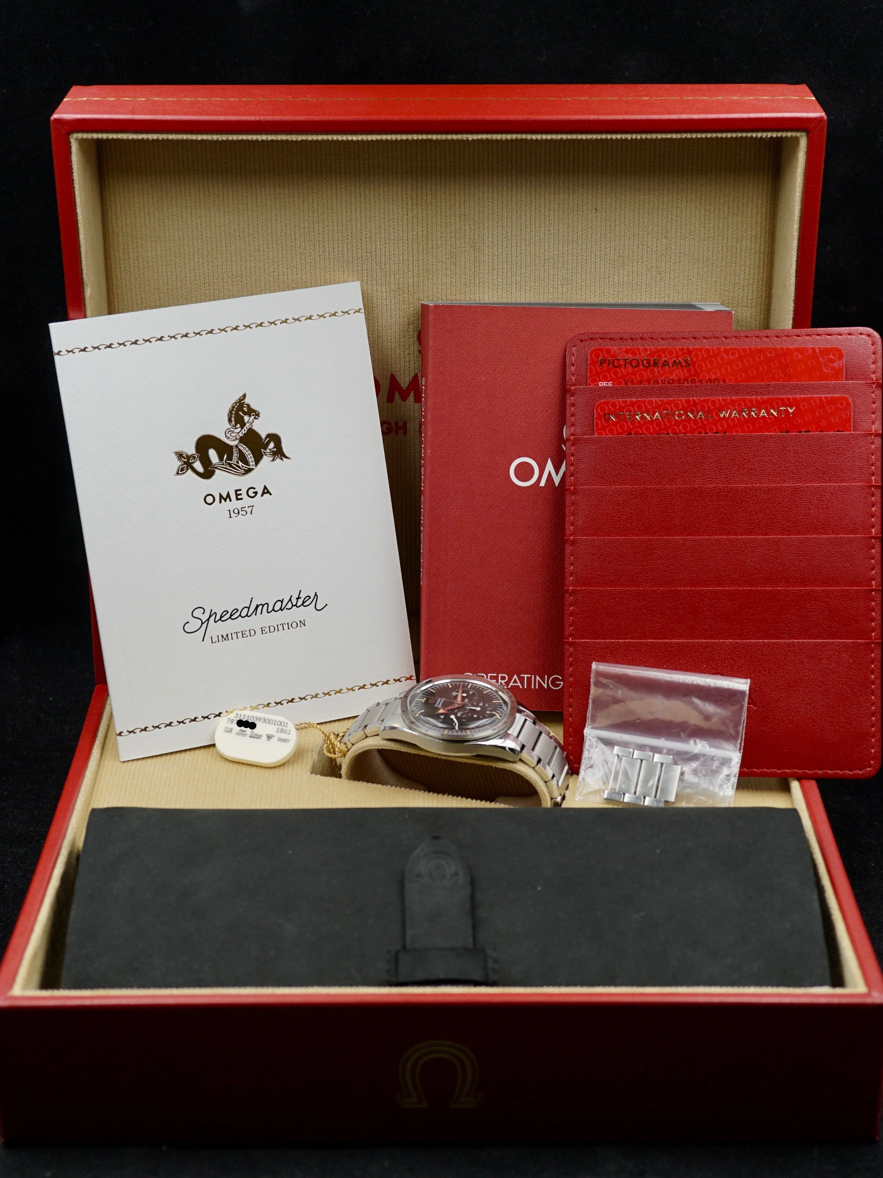 2017 OMEGA Speedmaster Ref. 311.10.39.30.01.001 "60th Anniversary Limited Edition" with Box and Papers