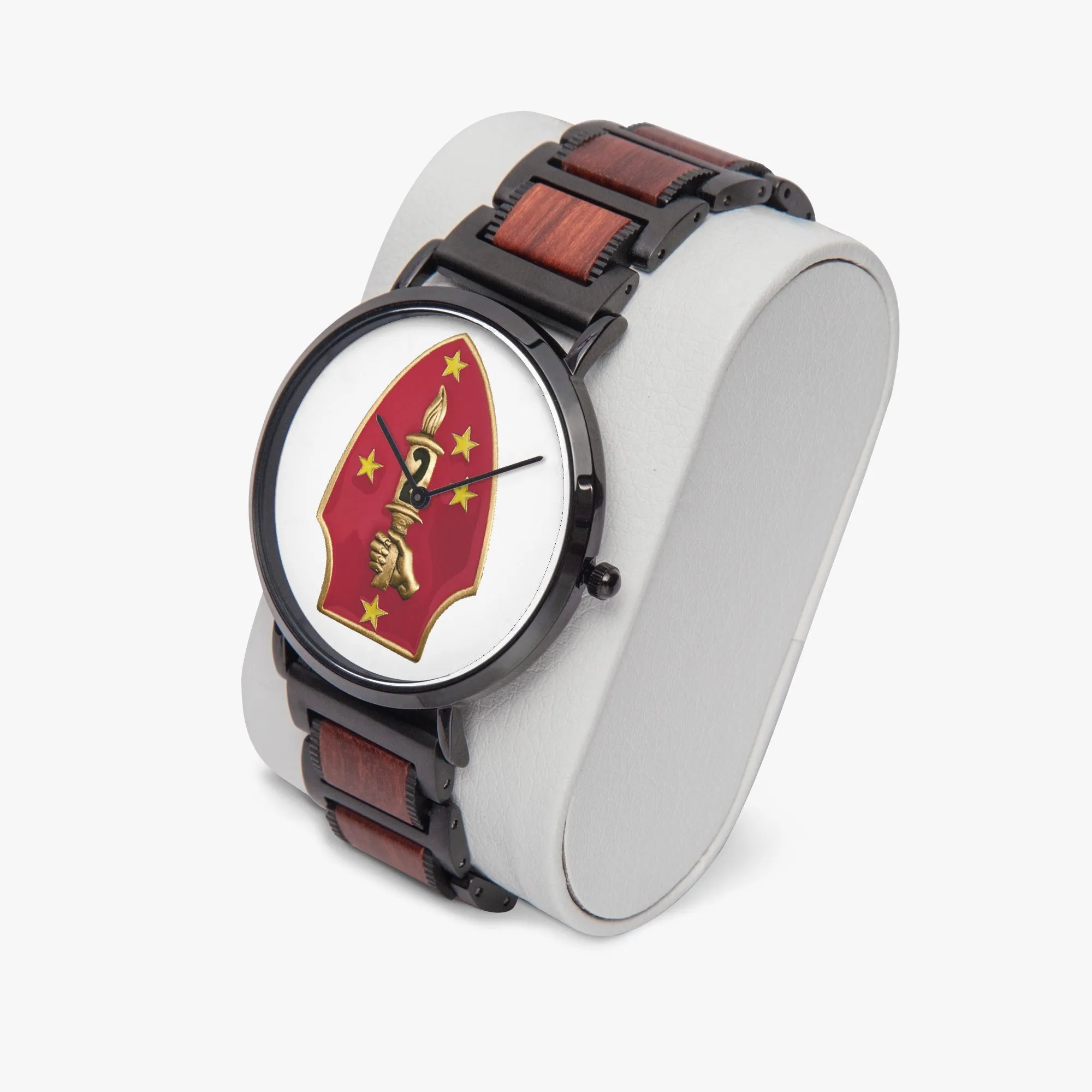 2d MarDiv New wooden Strap Quartz Watch