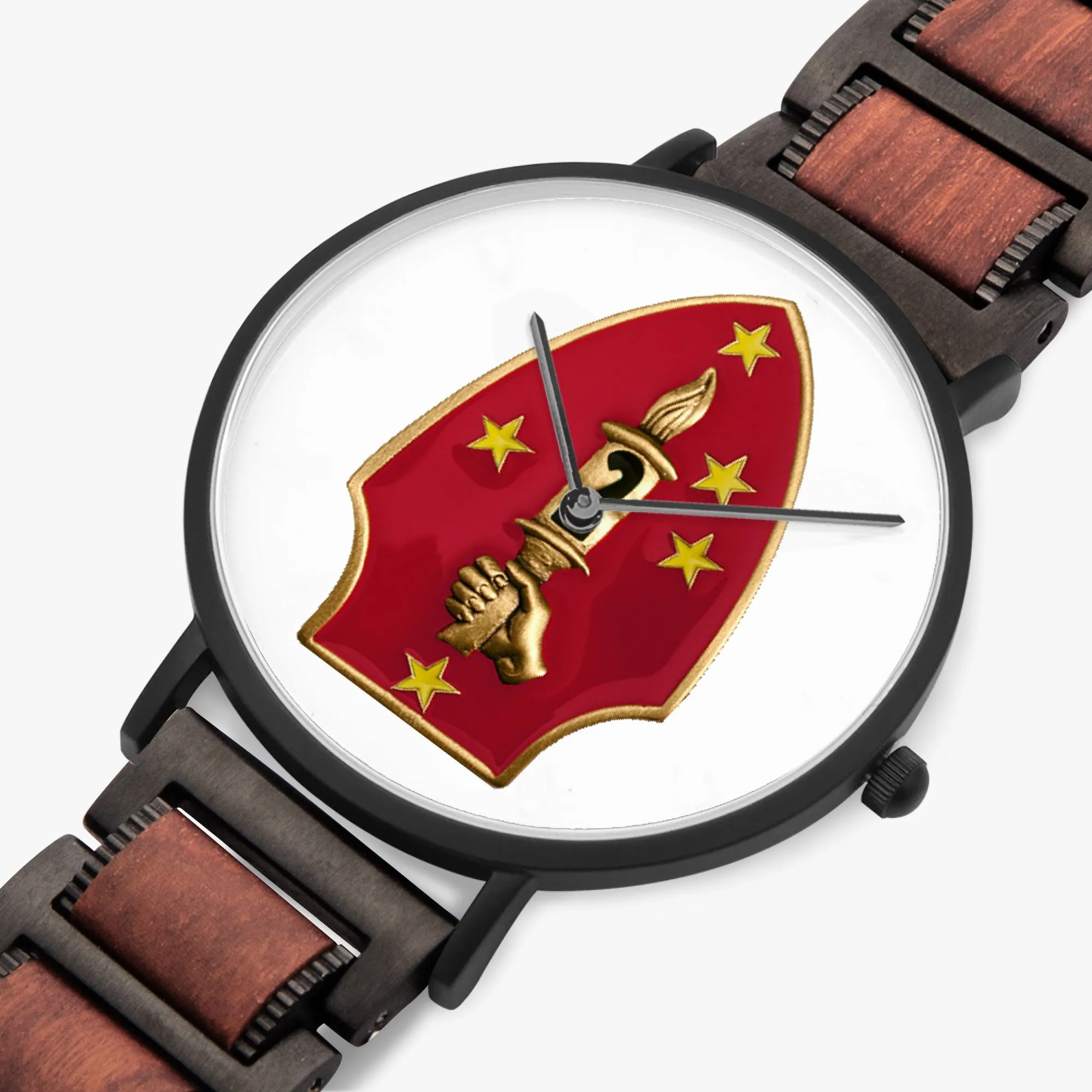 2d MarDiv New wooden Strap Quartz Watch