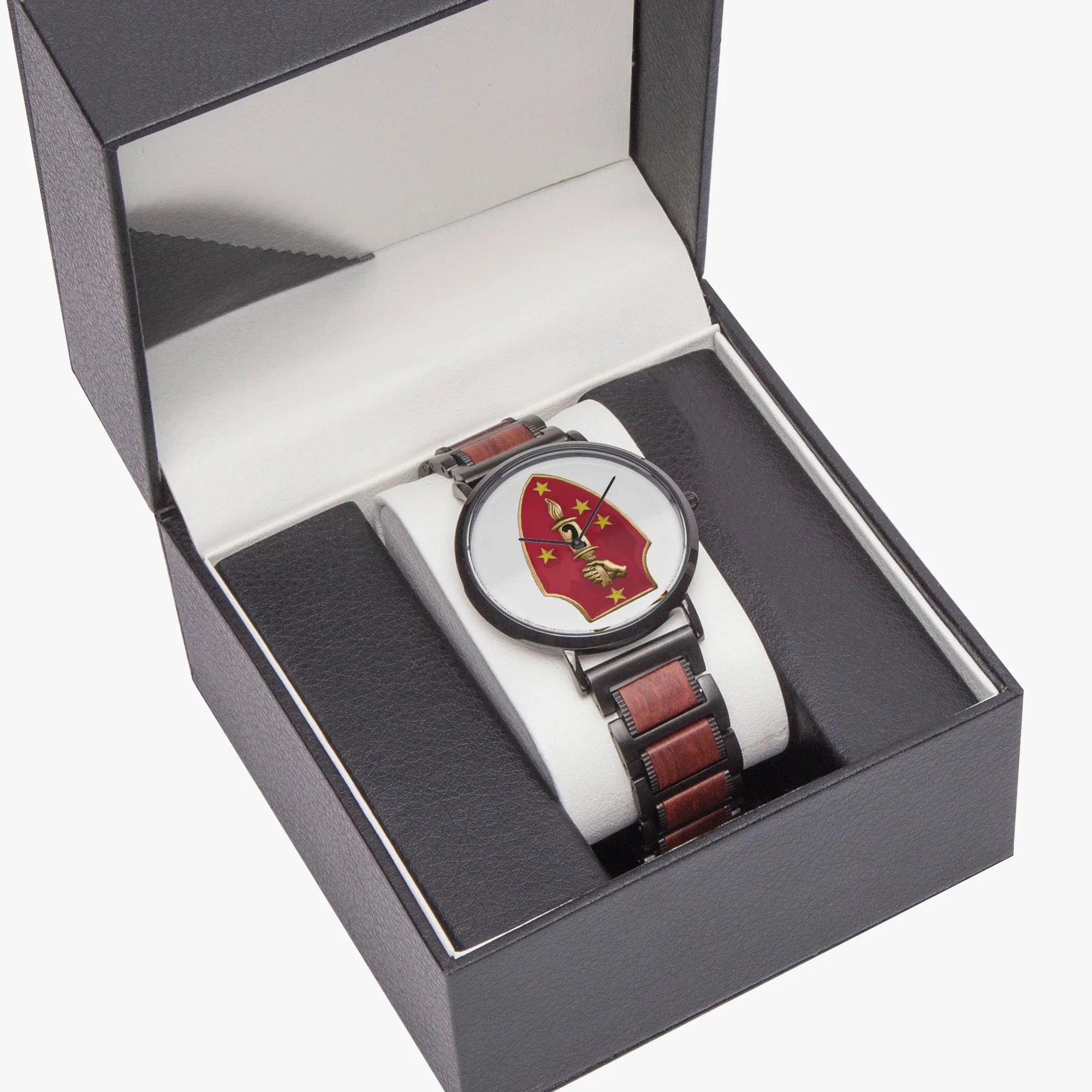 2d MarDiv New wooden Strap Quartz Watch