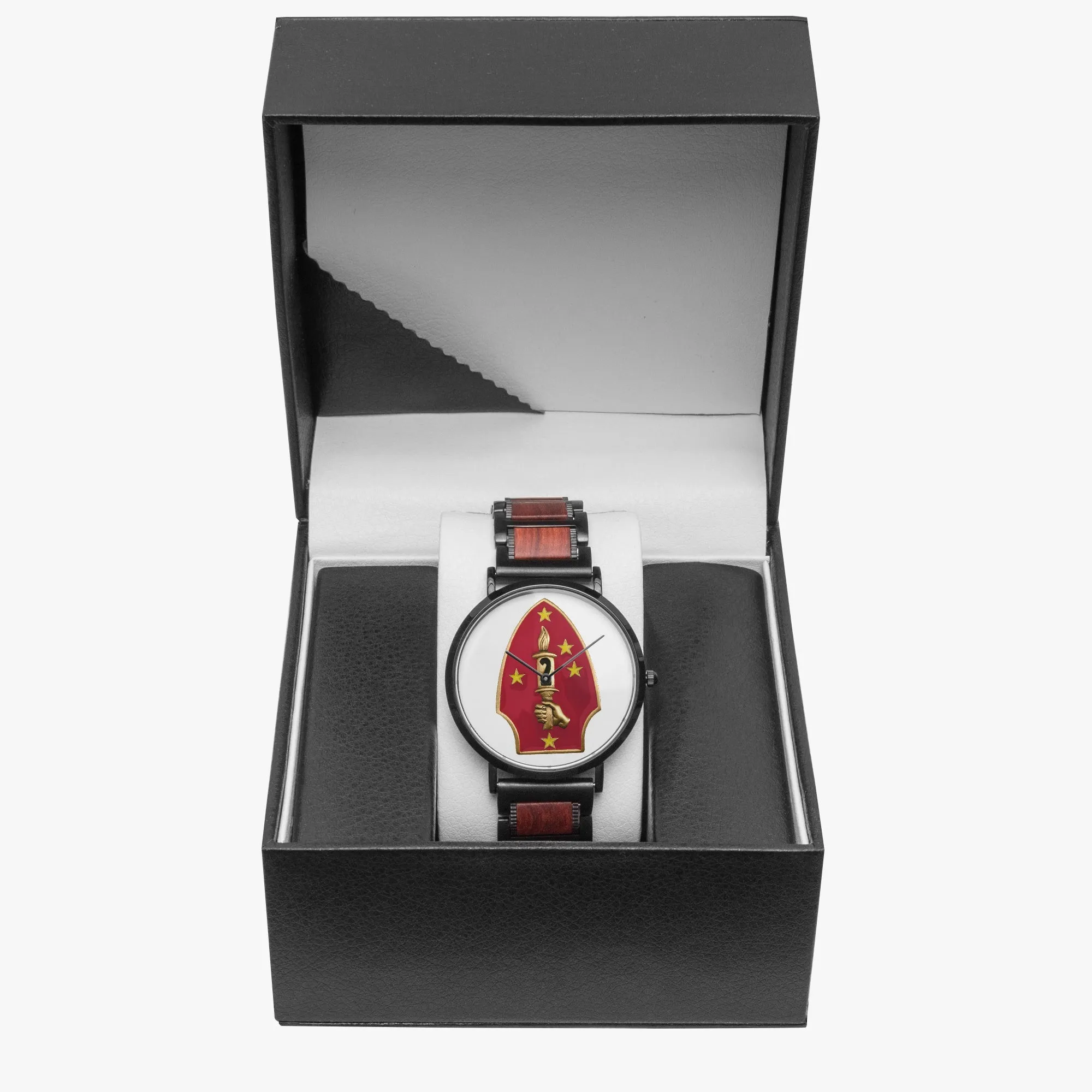 2d MarDiv New wooden Strap Quartz Watch