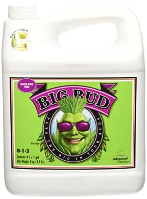Advanced Nutrients GL525050-15 Big Bud Liquid Fertilizer, 4 Liter, Brown/A