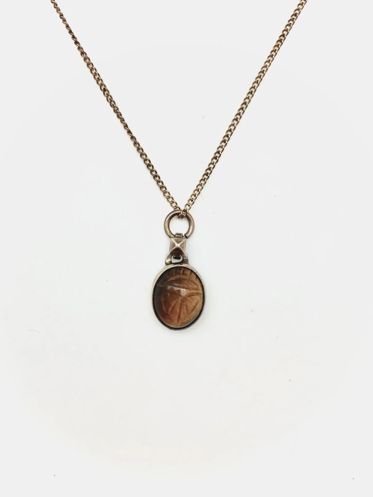 Agrippina Scarab Necklace