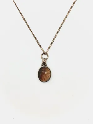 Agrippina Scarab Necklace