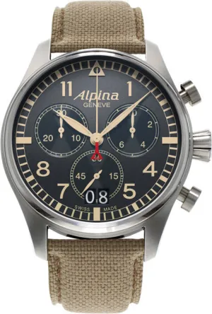 ALP Watch Startimer Pilot Quartz Chronograph