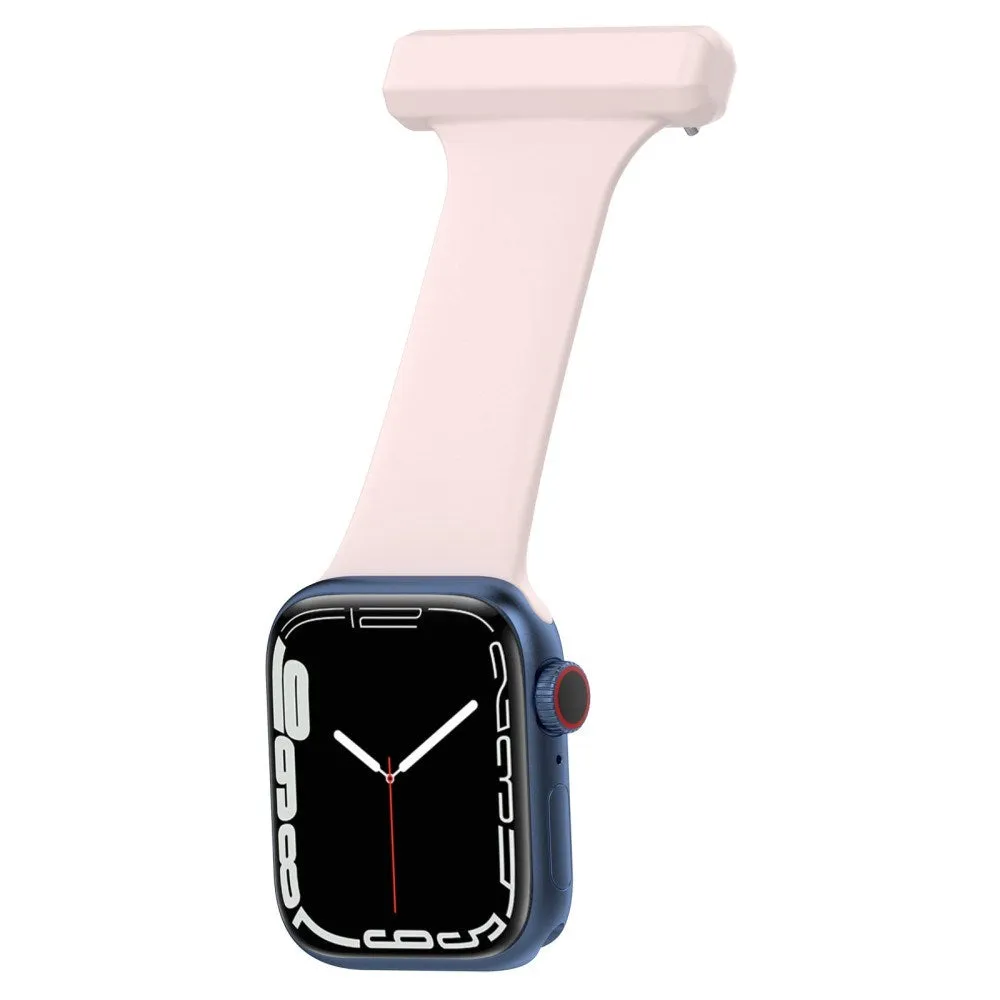 Apple Watch (38/40/SE/41MM) Sygepleje Silikone Urrem - Pink