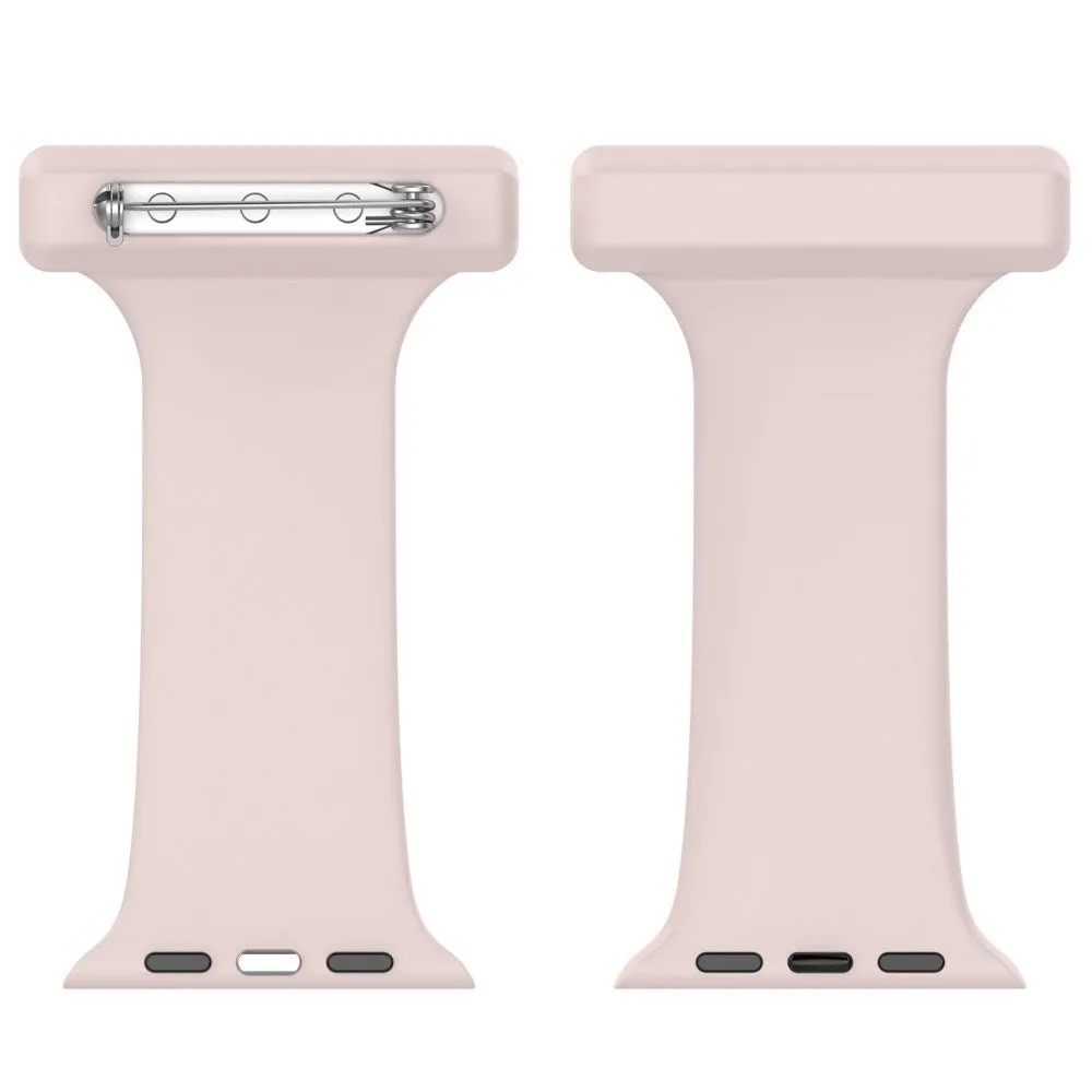 Apple Watch (38/40/SE/41MM) Sygepleje Silikone Urrem - Pink