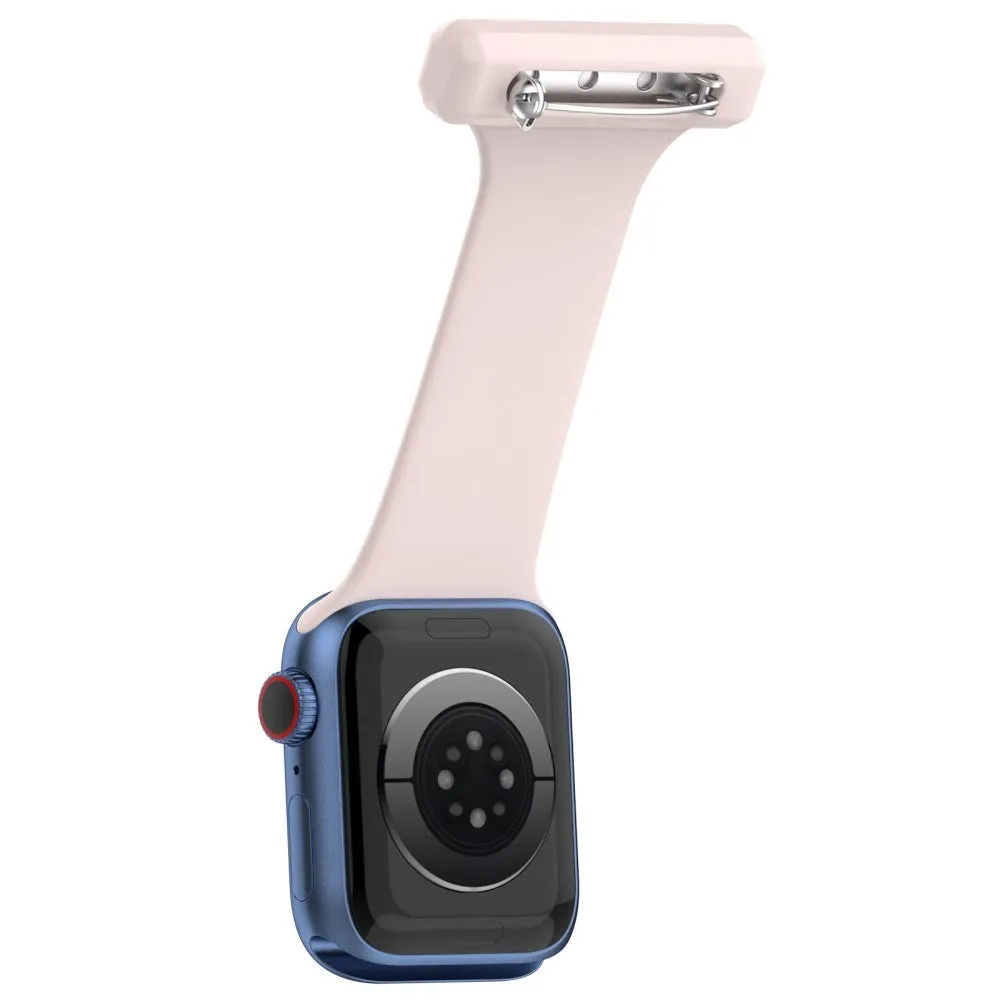 Apple Watch (38/40/SE/41MM) Sygepleje Silikone Urrem - Pink