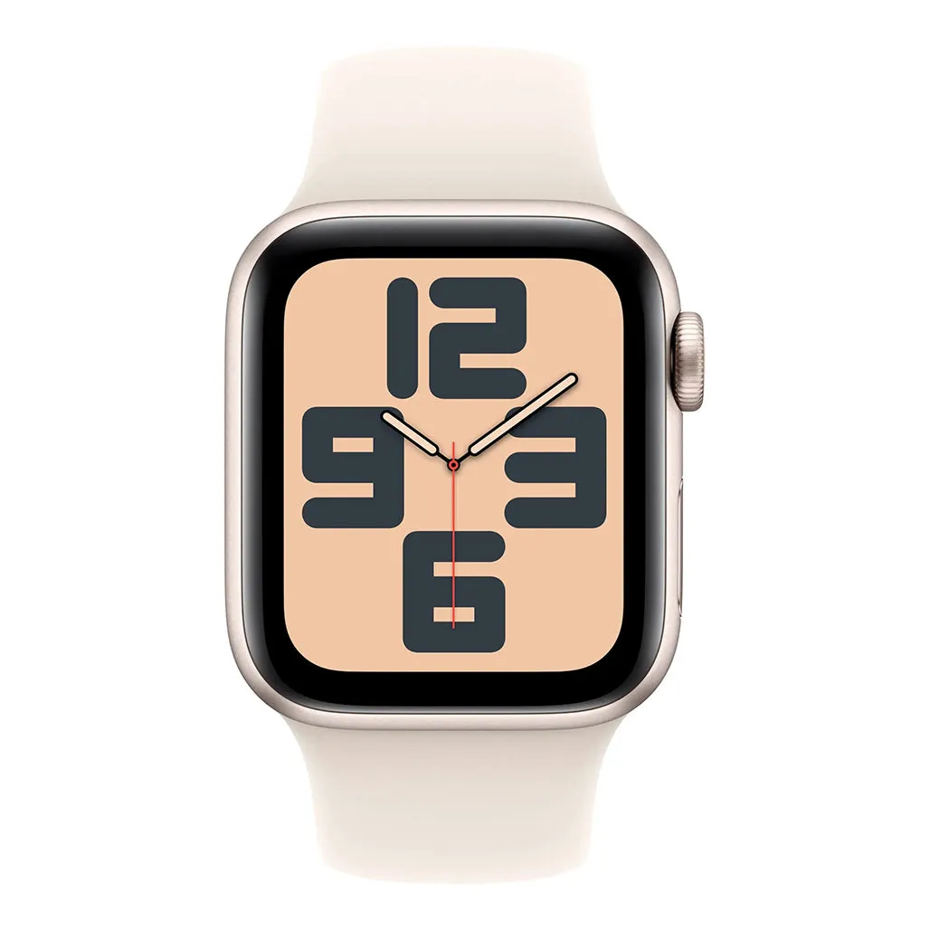 Apple Watch SE (2nd Gen, 2024) 40mm - GPS - Starlight Aluminum Case