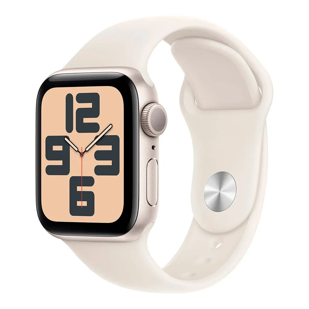 Apple Watch SE (2nd Gen, 2024) 40mm - GPS - Starlight Aluminum Case