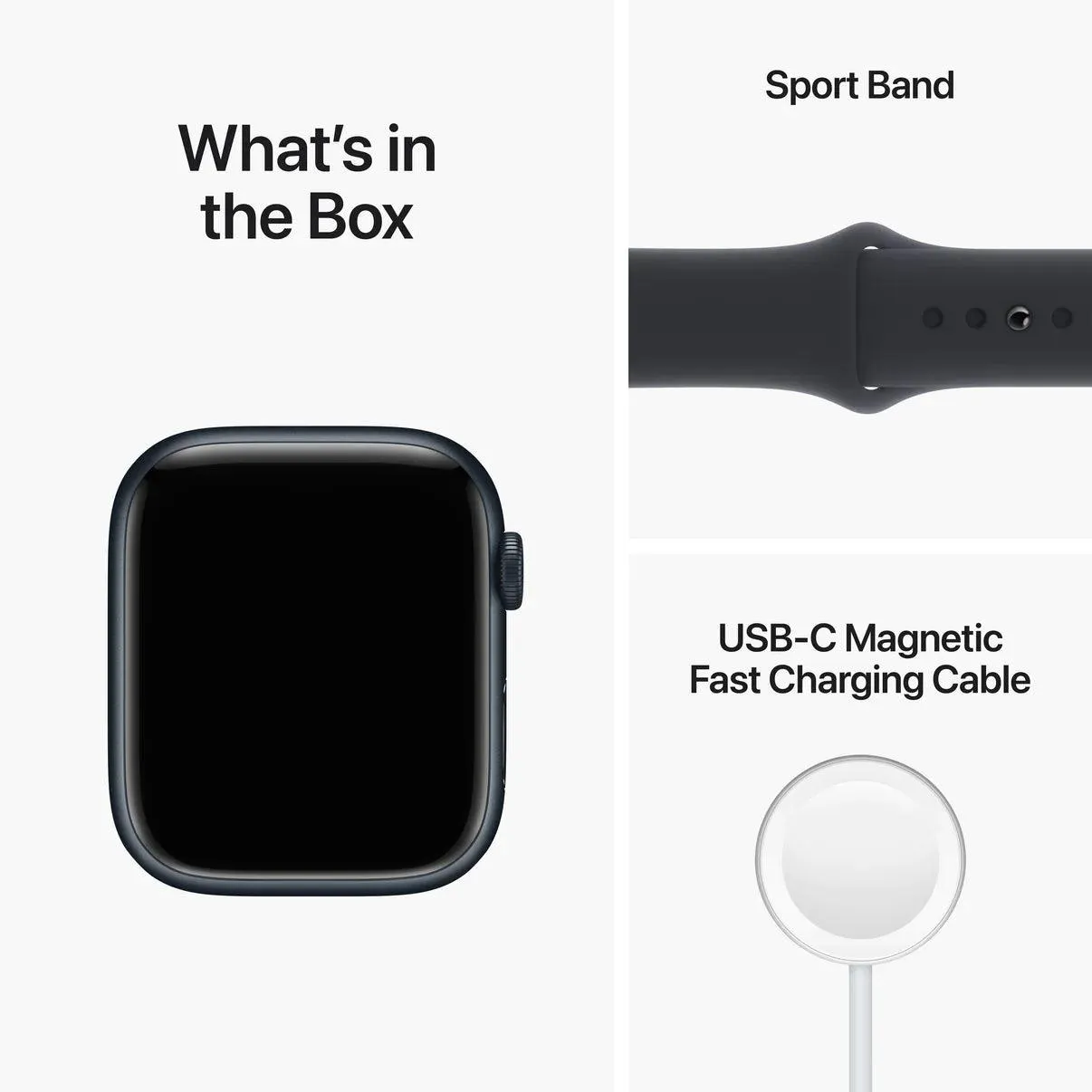 Apple Watch Series 8 GPS 45mm Aluminium Case with Sport Band