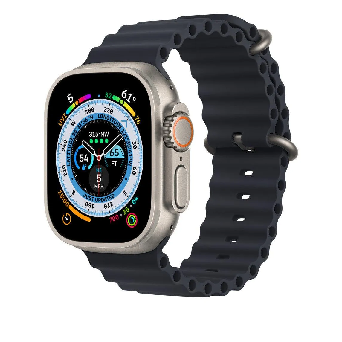 Apple Watch Ultra GPS   Cellular, 49mm Titanium Case with Trail Loop