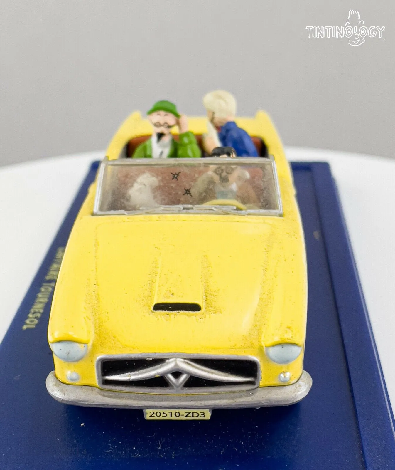 ATLAS TINTIN CAR # 16 La Bordure Calculus Affair Herge model car 1/43 Scale