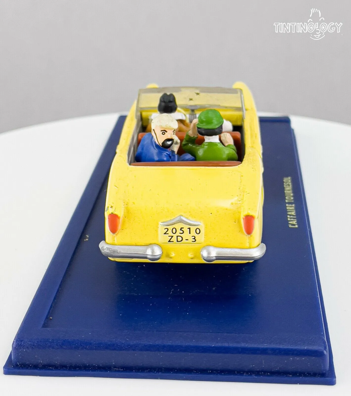 ATLAS TINTIN CAR # 16 La Bordure Calculus Affair Herge model car 1/43 Scale