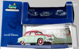 ATLAS TINTIN CAR # 21 Simca Taxi - Calculus Affair Herge model car 1/43 Scale
