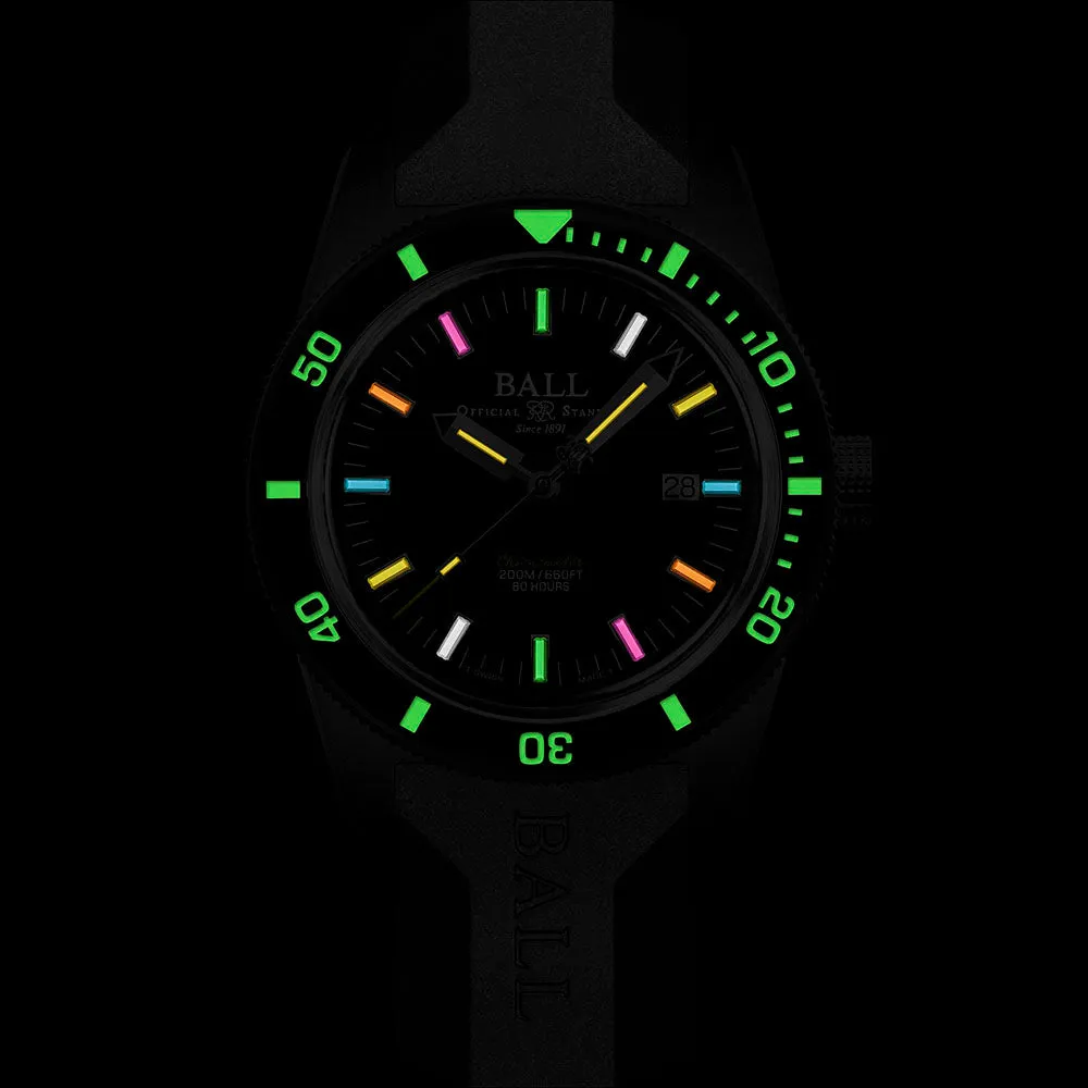 Ball Engineer II Skindiver Heritage Manufacture Chronometer DD3208B-P2C-BKR