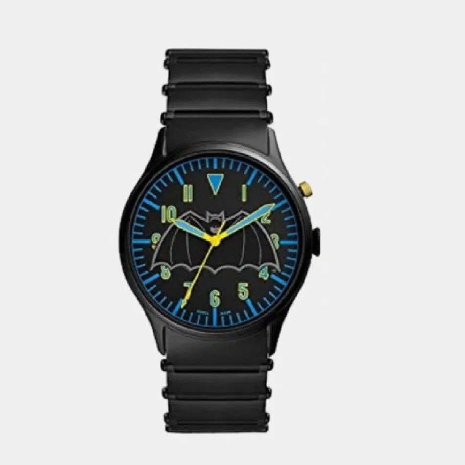 Batman Heritage Le Men's Black Digital Stainless Steel Quartz Watch LE1129SET