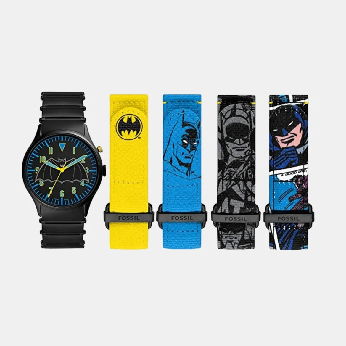 Batman Heritage Le Men's Black Digital Stainless Steel Quartz Watch LE1129SET