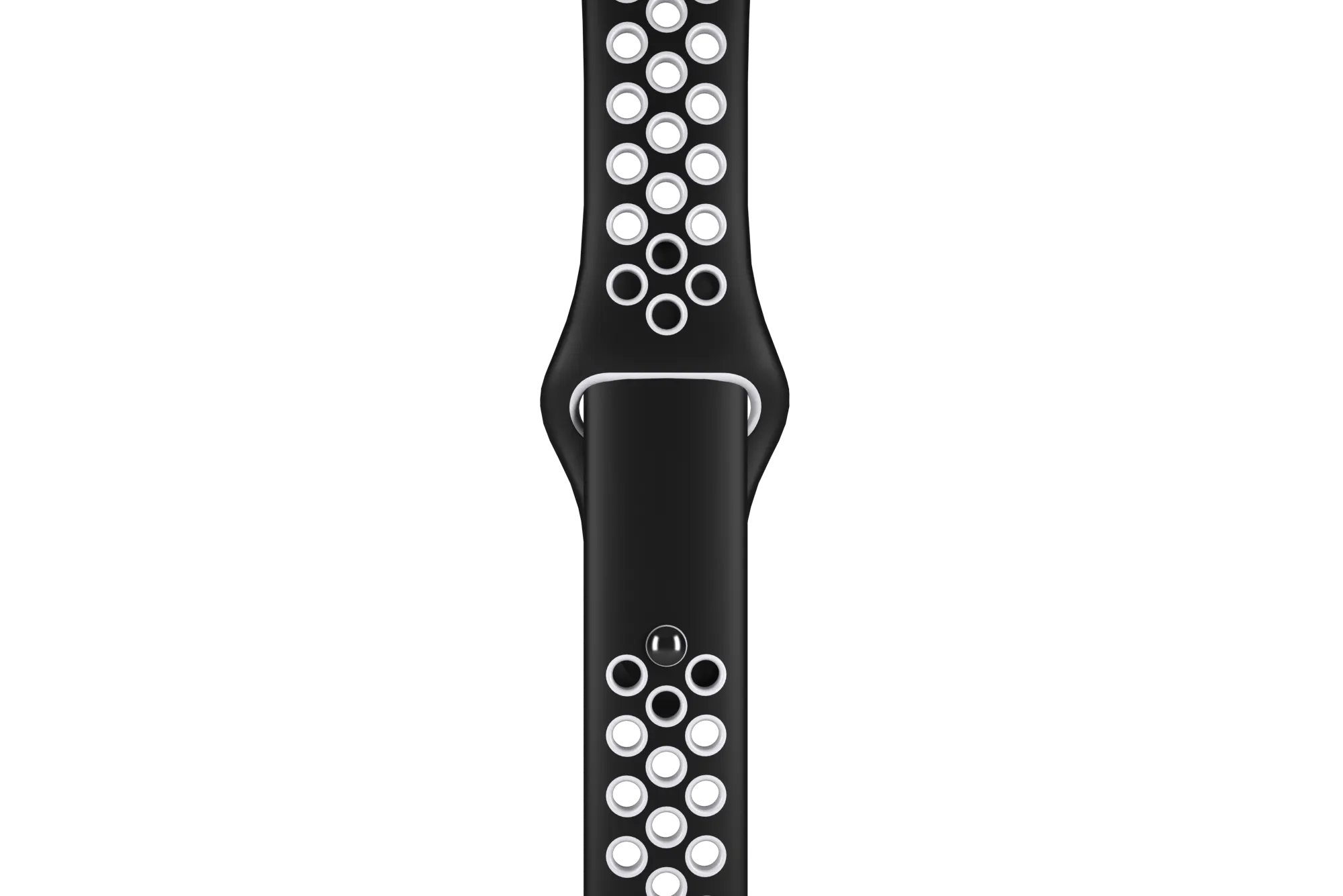 Black/White Sport Band for 2019 Smartwatch