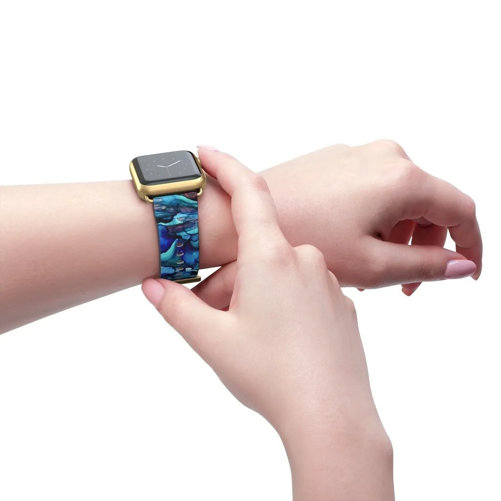Blue Ocean Apple Watch Band