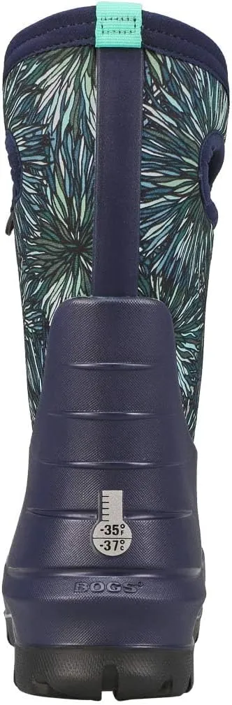 BOGS Unisex-Child Neo-Classic Firework Floral (Toddler/Little Big Kid) Rain Boot