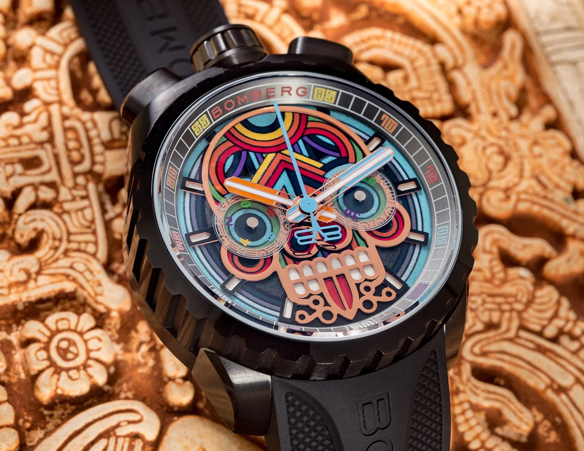 BOM Watch Bolt-68 Heritage Golden Maya
