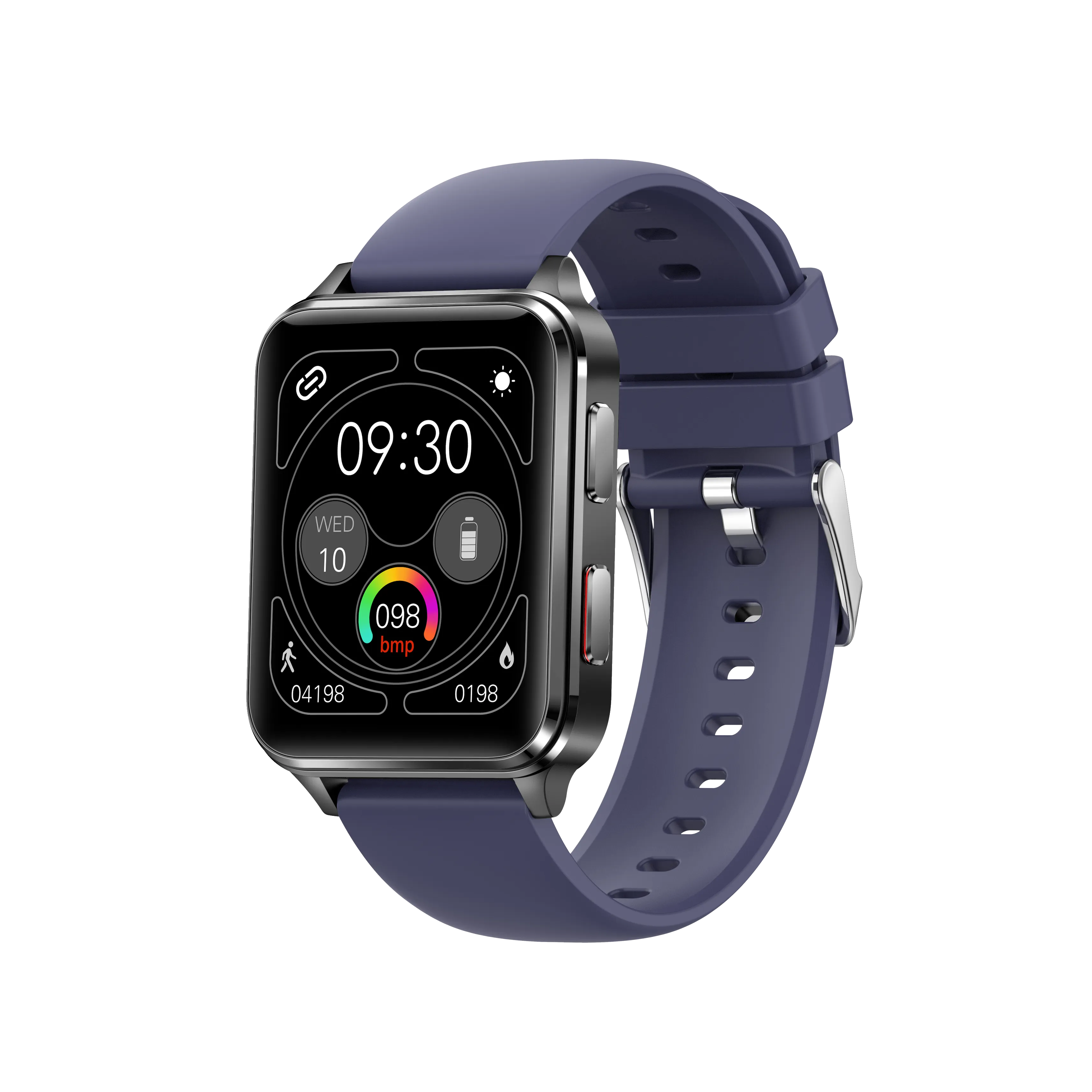 BP Doctor Med 6 Blue Wearable Blood Pressure Smartwatch