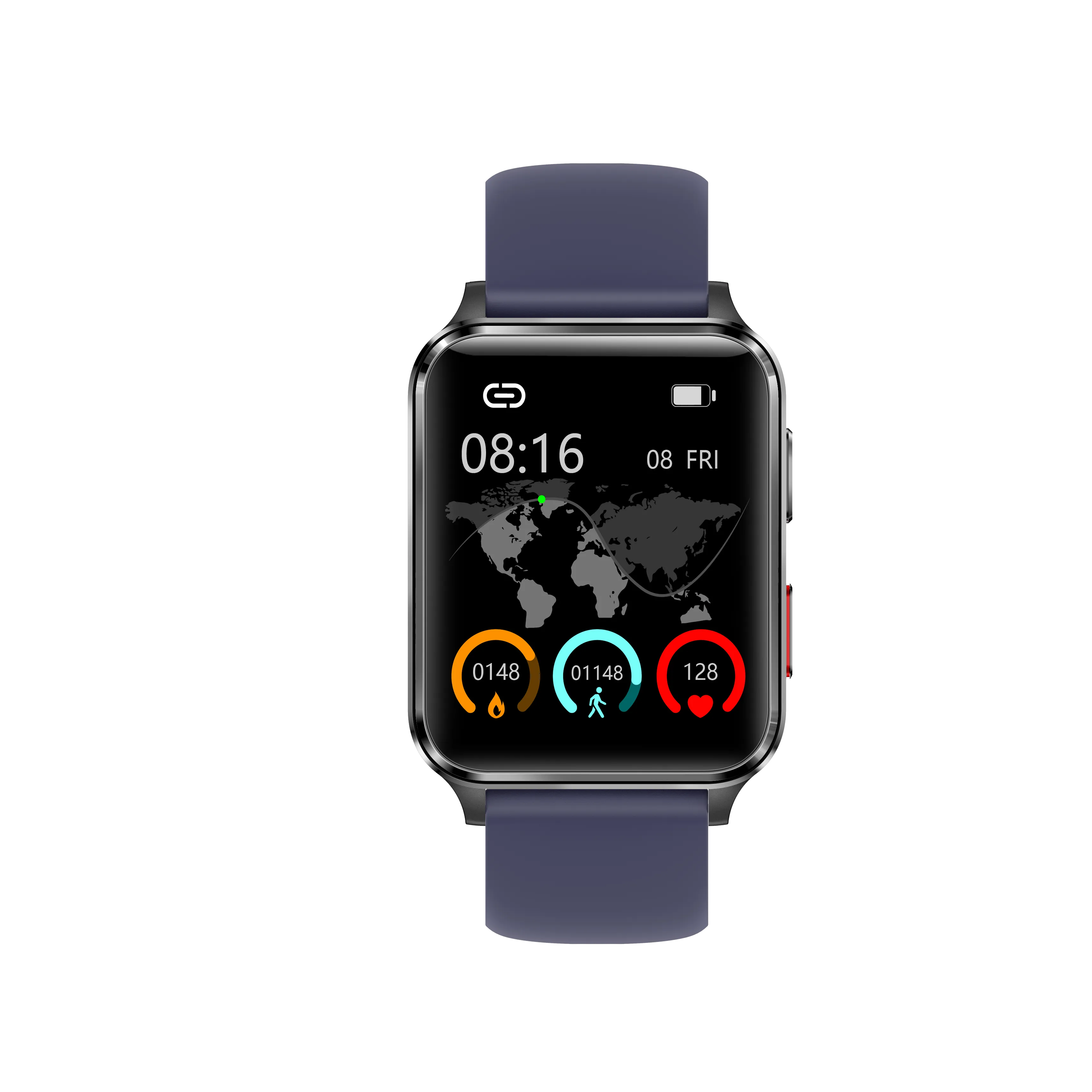 BP Doctor Med 6 Blue Wearable Blood Pressure Smartwatch