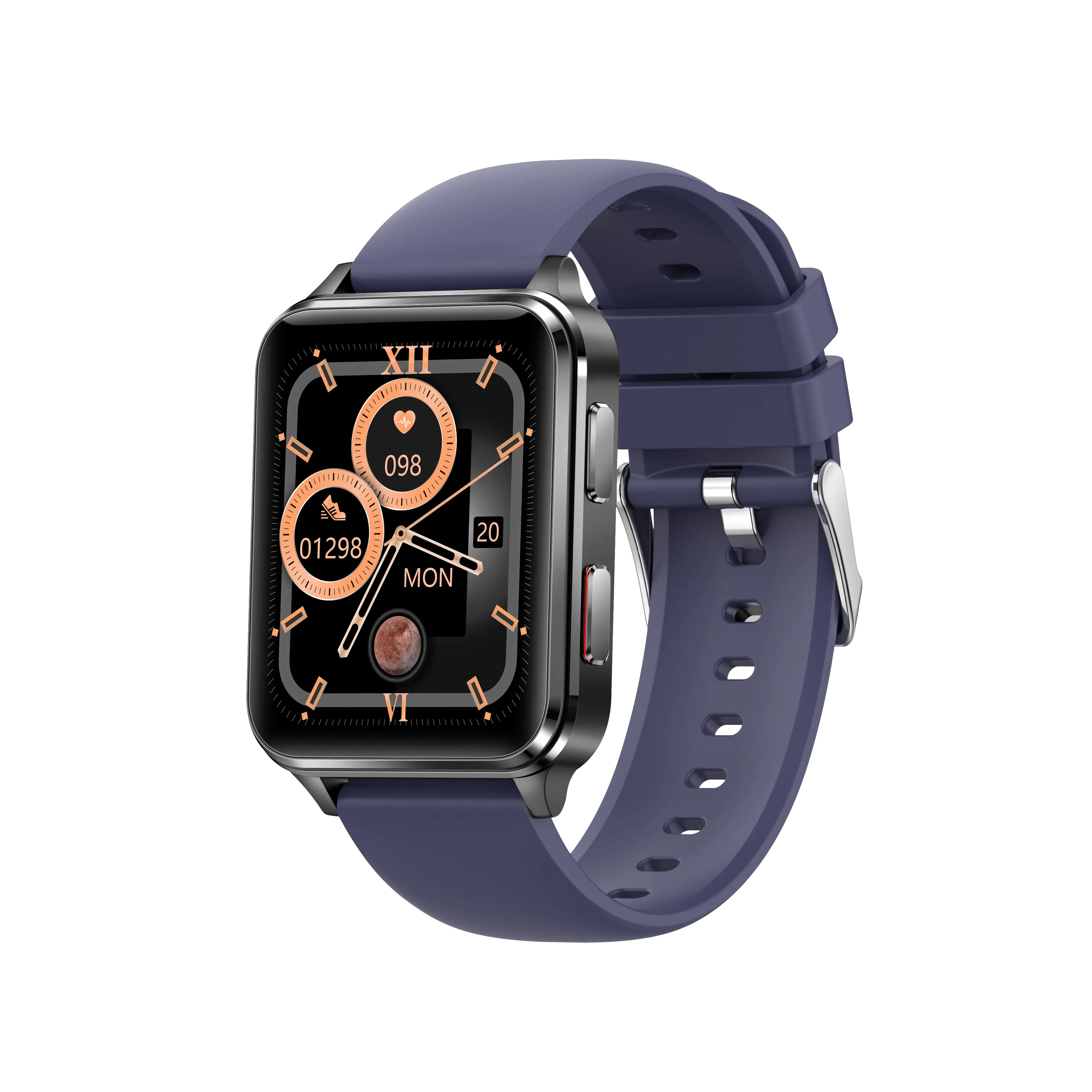 BP Doctor Med 6 Blue Wearable Blood Pressure Smartwatch