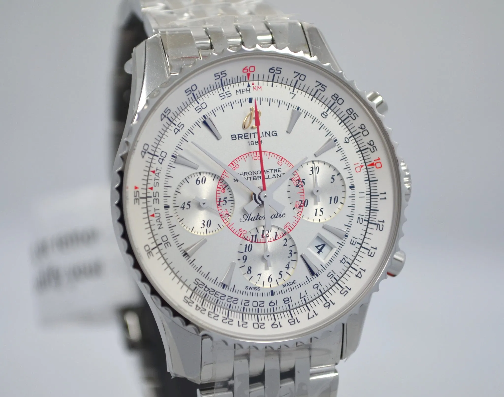 Breitling Montbrilliant 01 AB013012 Chronograph Steel Automatic Wristwatch