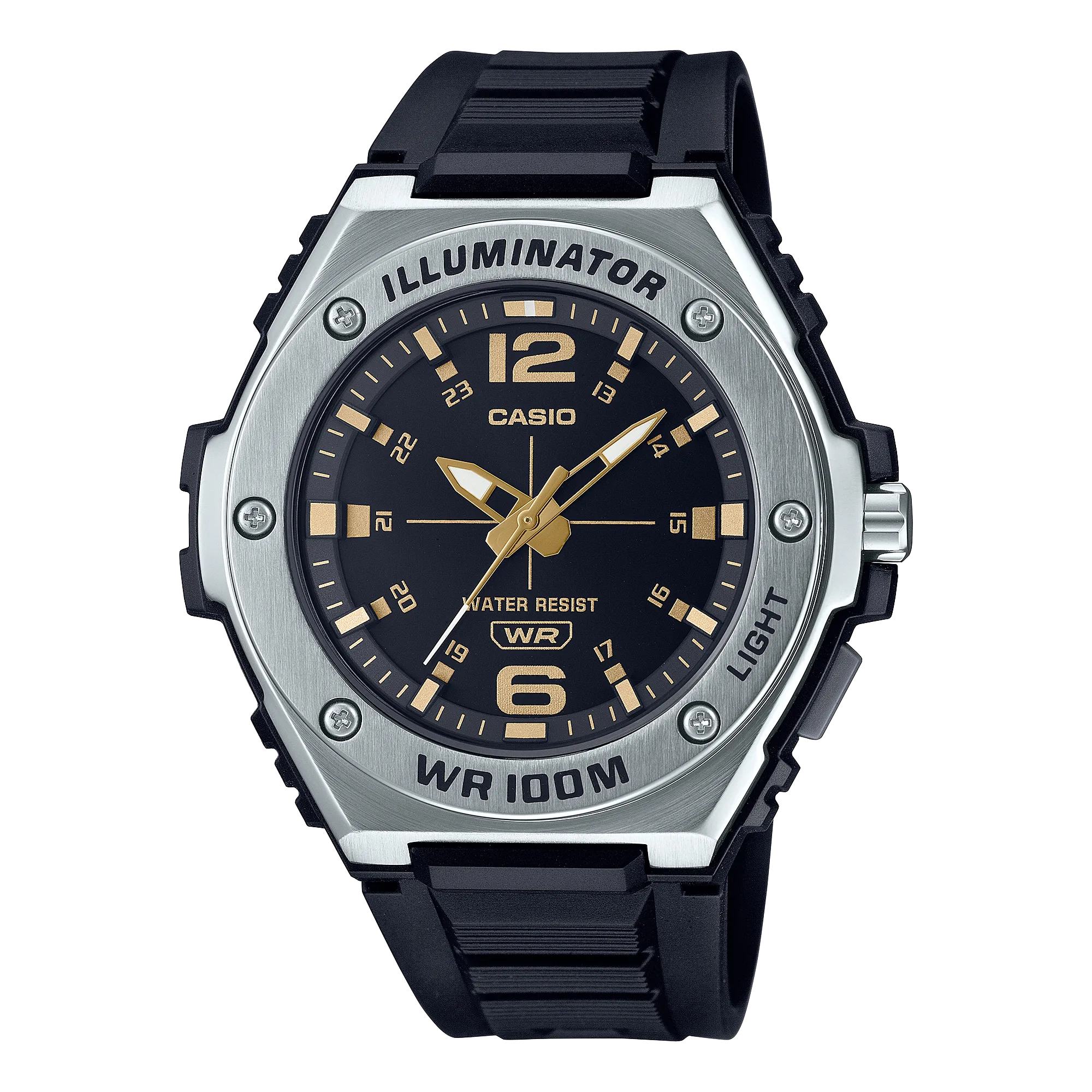 Casio Analog Digital Resin Band Watch MWA100H-1A2