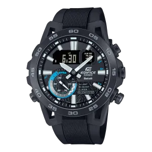 Casio Edifice Sospensione Black Resin Band Watch ECB40PB-1A