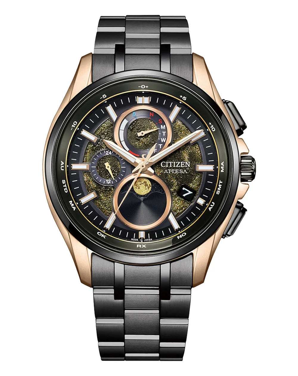 Citizen Attesa Limited Edition Radio Controlled Eco-Drive Stainless Steel Watch BY1009-64Y