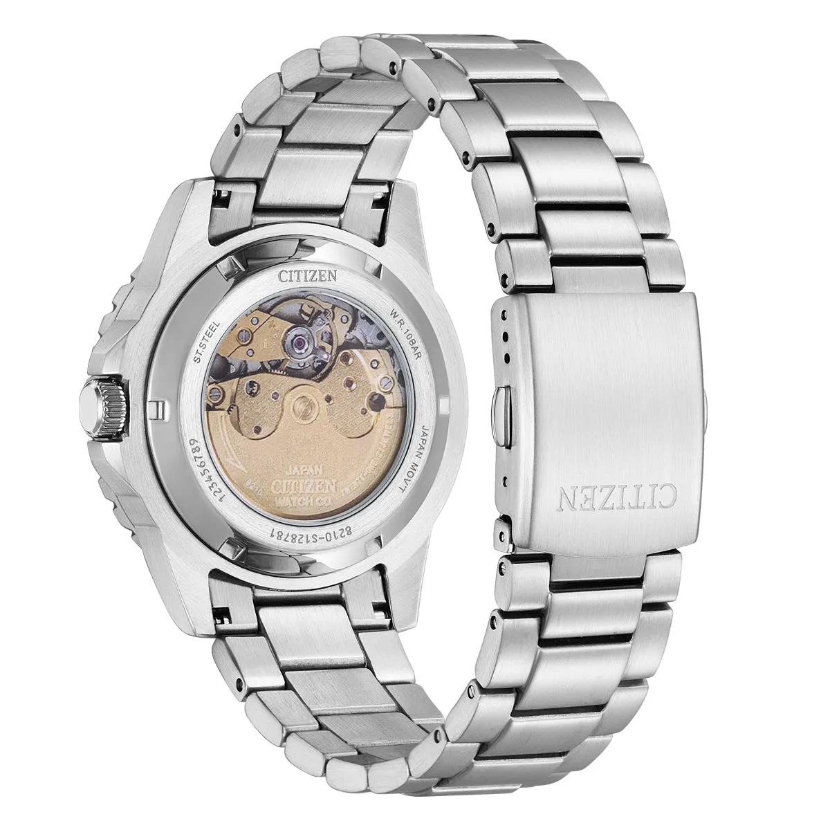 Citizen Dress Automatic Men's White Watch NJ0171-81A