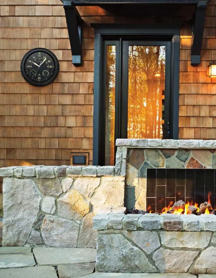 Citizen Outdoor Luminescent Black Wall Clock - Hygrometer & Thermometer -