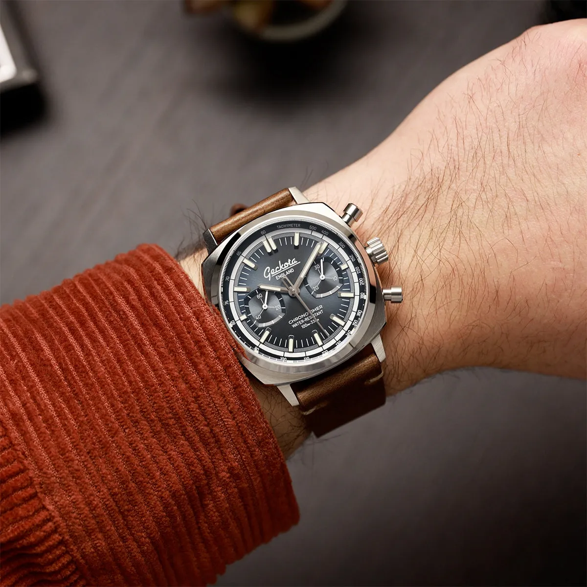 Classic Chronotimer Watch Aegean Blue - PREORDER