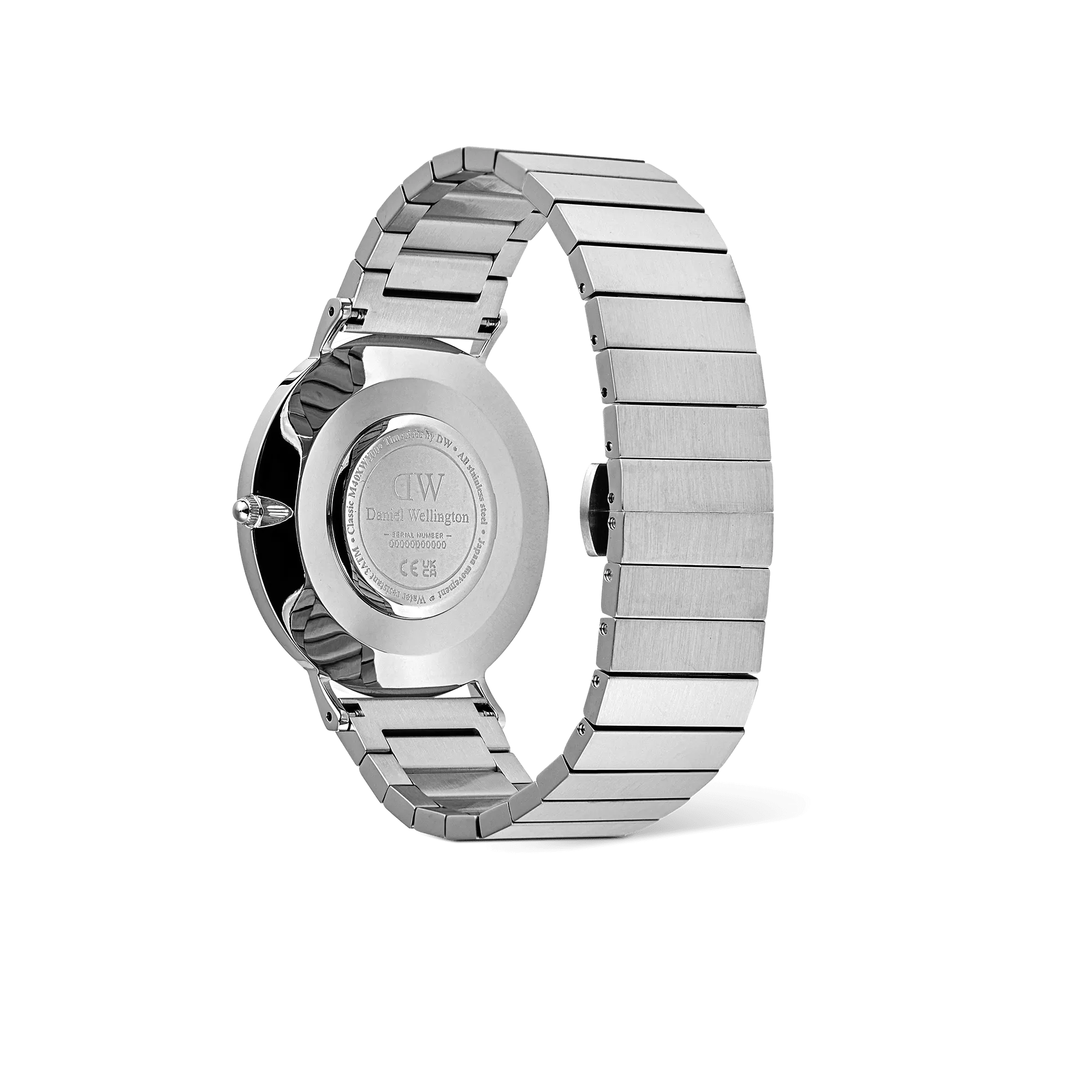 Daniel Wellington Classic Piano Link Arctic Silver Watch