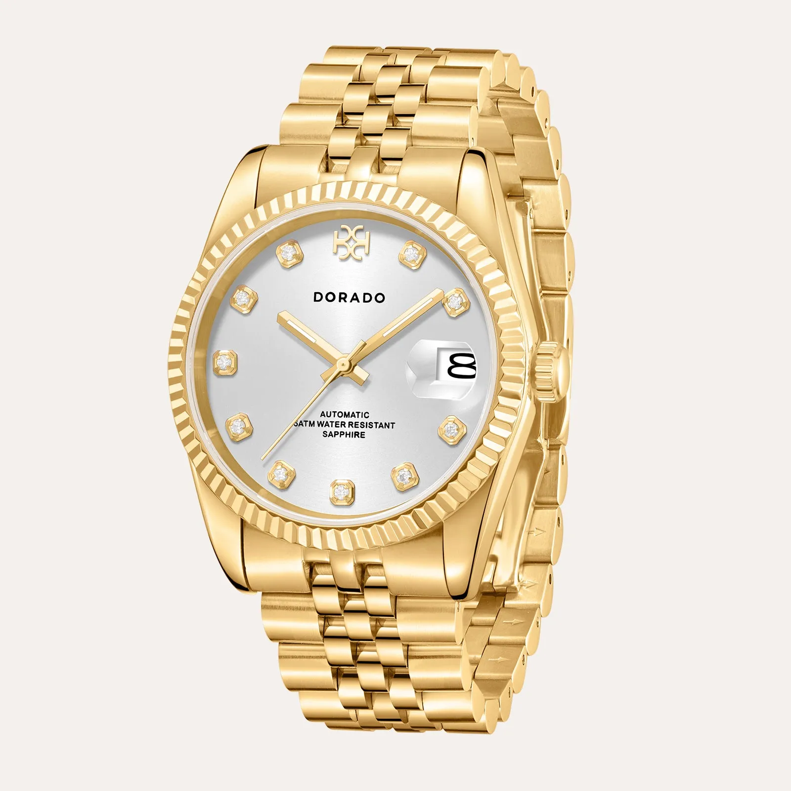 DORADO Gold Timeless Watch - Silver