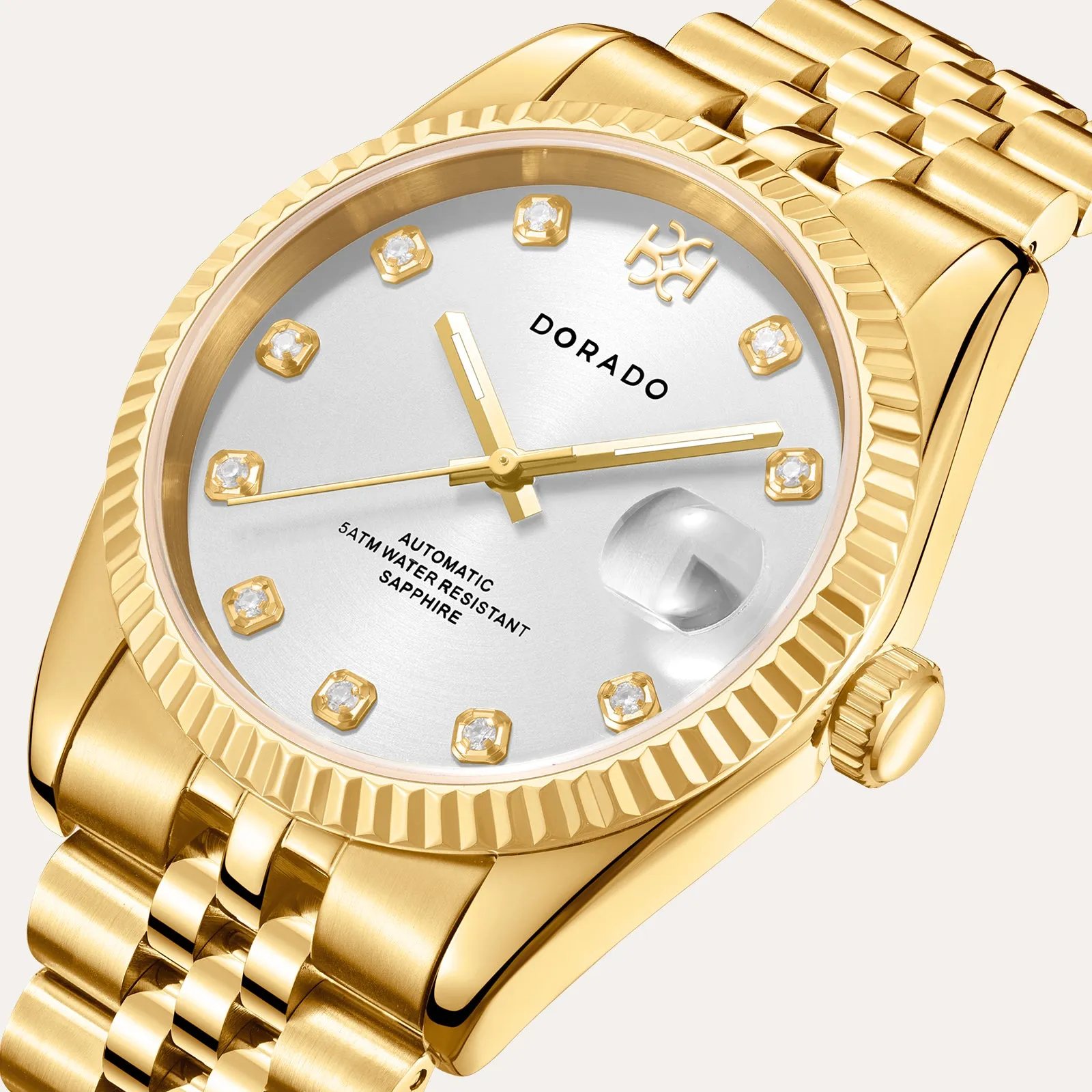 DORADO Gold Timeless Watch - Silver