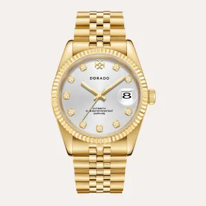 DORADO Gold Timeless Watch - Silver