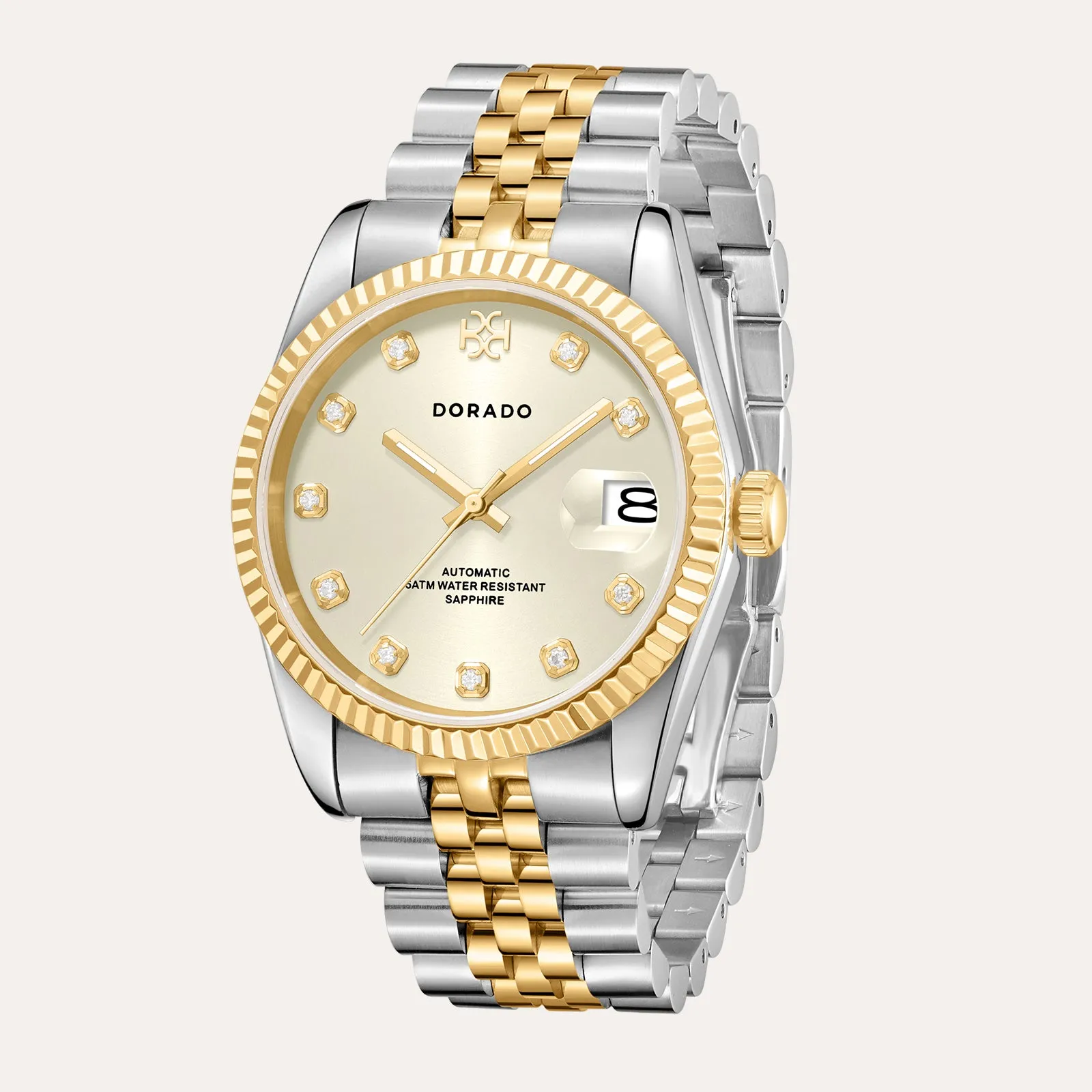 DORADO Two Tone Timeless Watch - Gold
