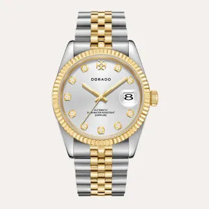 DORADO Two Tone Timeless Watch - Silver