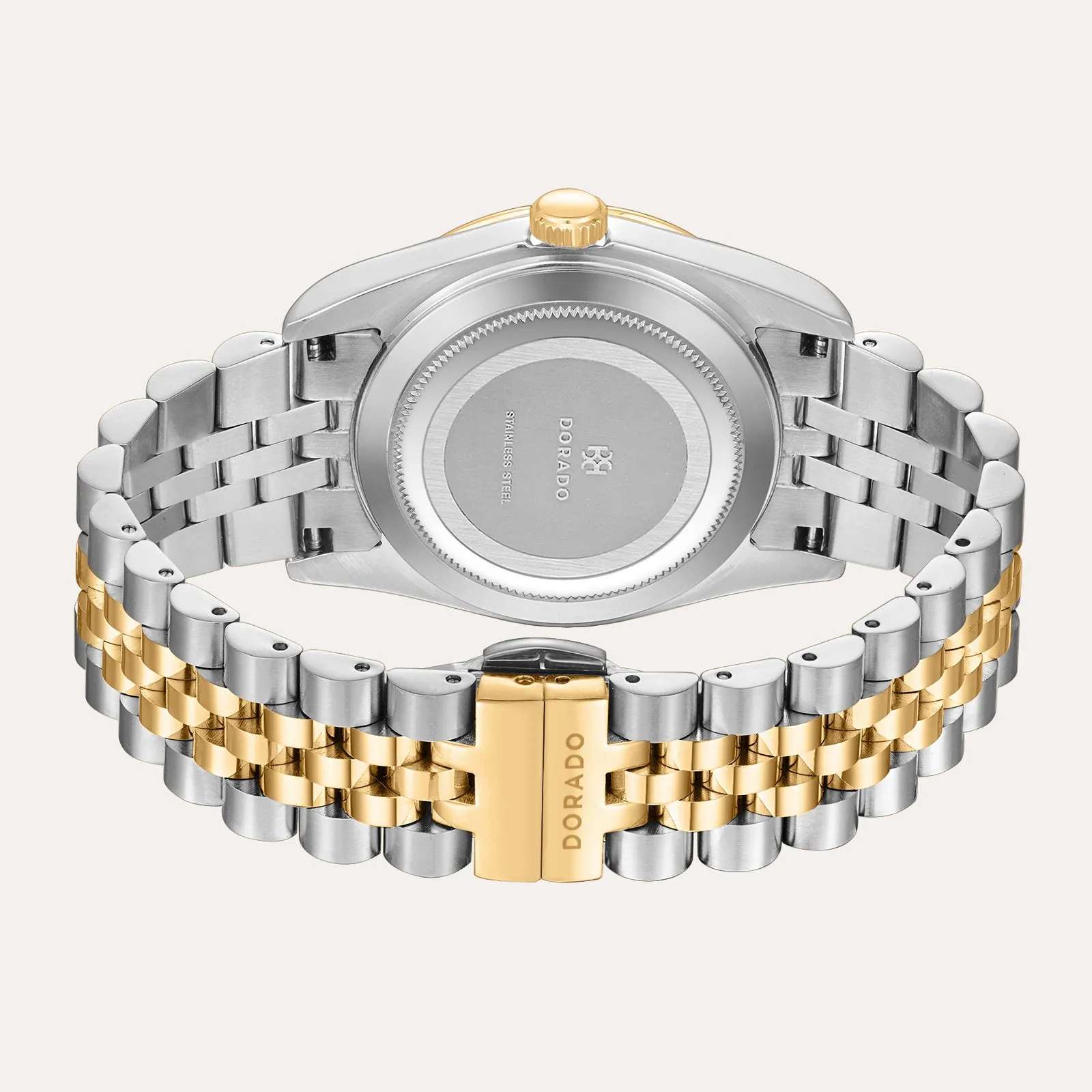 DORADO Two Tone Timeless Watch - Silver