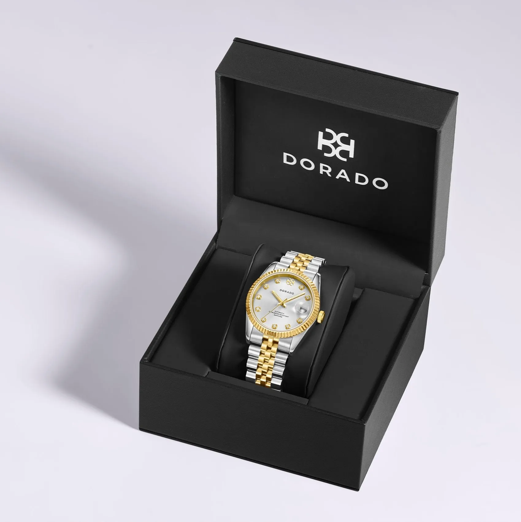 DORADO Two Tone Timeless Watch - Silver