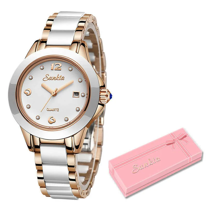 Fashion Women's Waterproof Quartz Watch - Elegant and Timeless Design